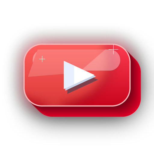 Premium YouTube growth icon